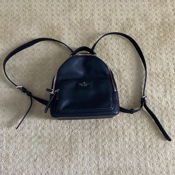 Small black Kate Spade backpack - Picture 1 of 2